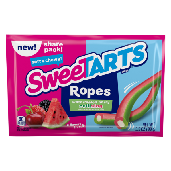 Sweetarts Ropes Watermelon Berry Collision