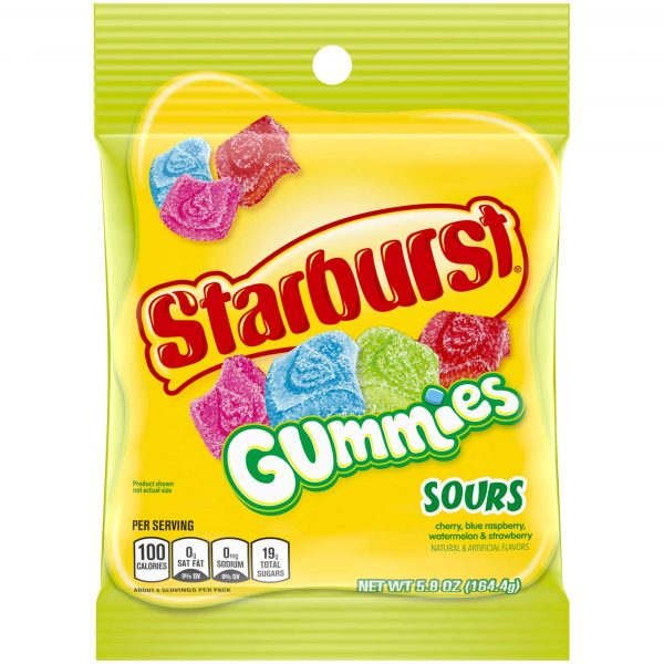 Starburst Gummies Sour