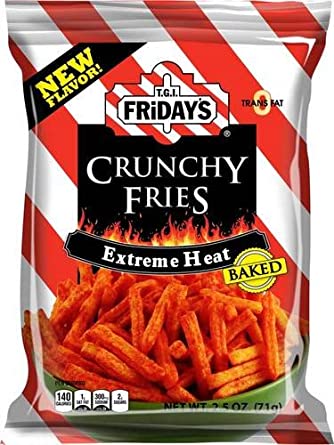 TGI Friday Crunchy Fries Extreme Heat